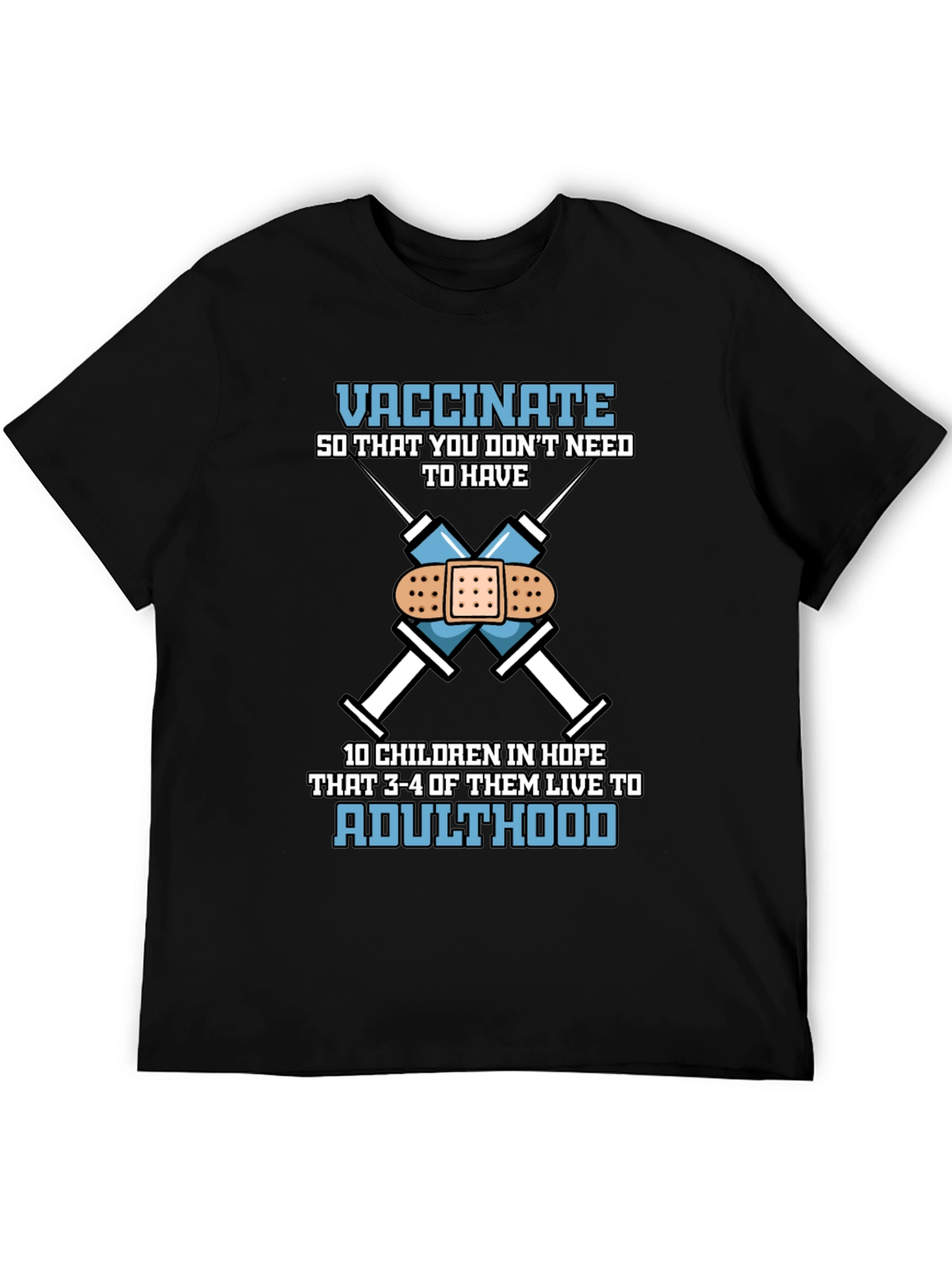 Vaccinate T-Shirt: Protect Future Generations