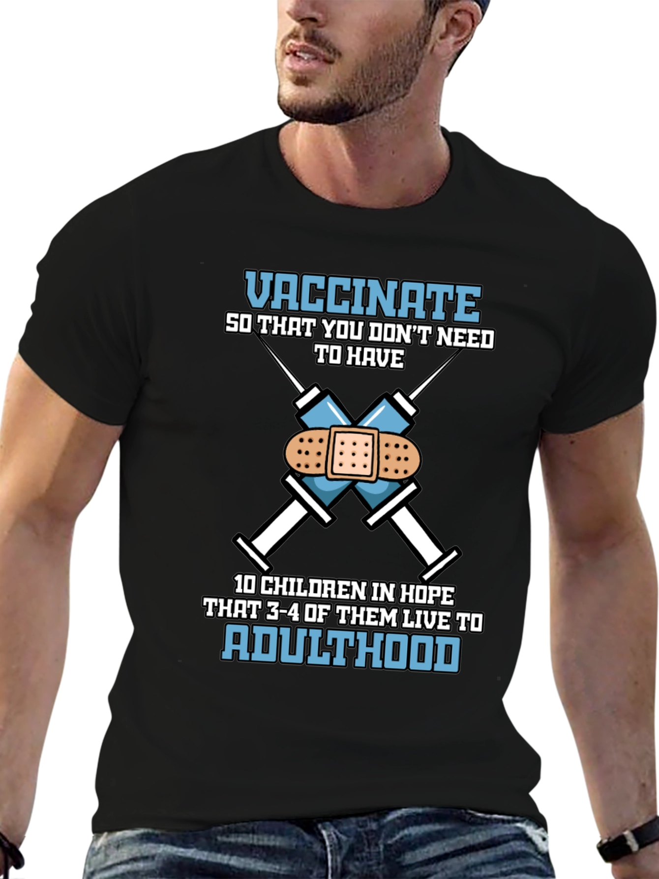 Vaccinate T-Shirt: Protect Future Generations