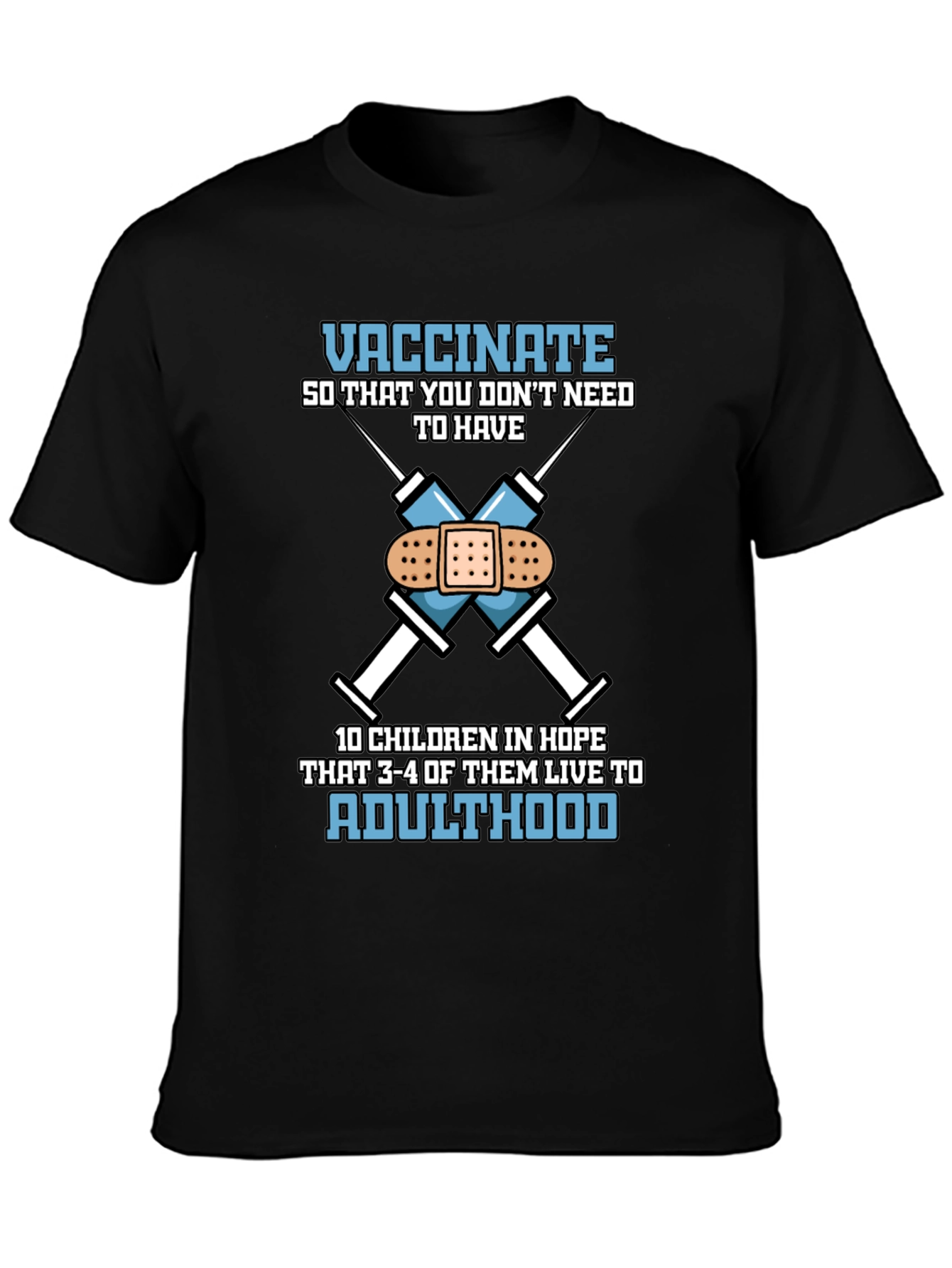 Vaccinate T-Shirt: Protect Future Generations