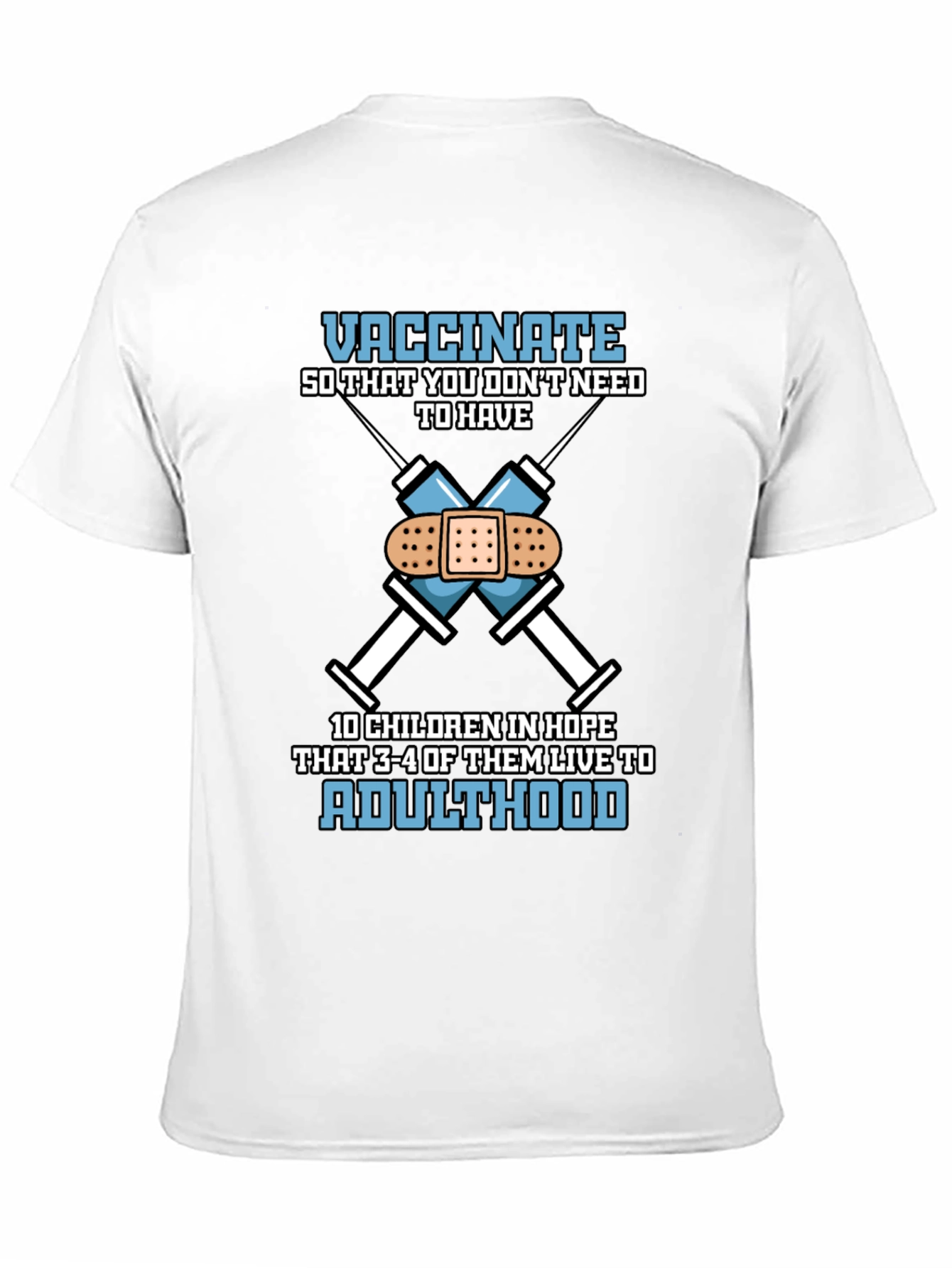 Vaccinate T-Shirt: Protect Future Generations
