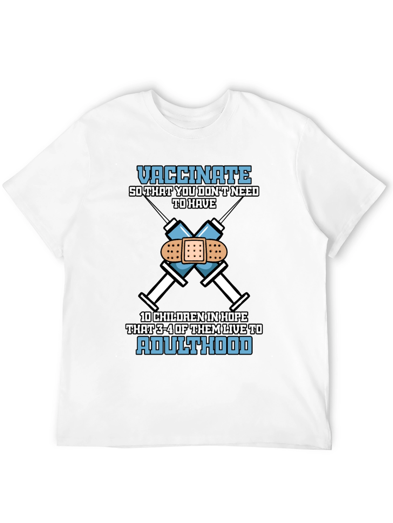 Vaccinate T-Shirt: Protect Future Generations