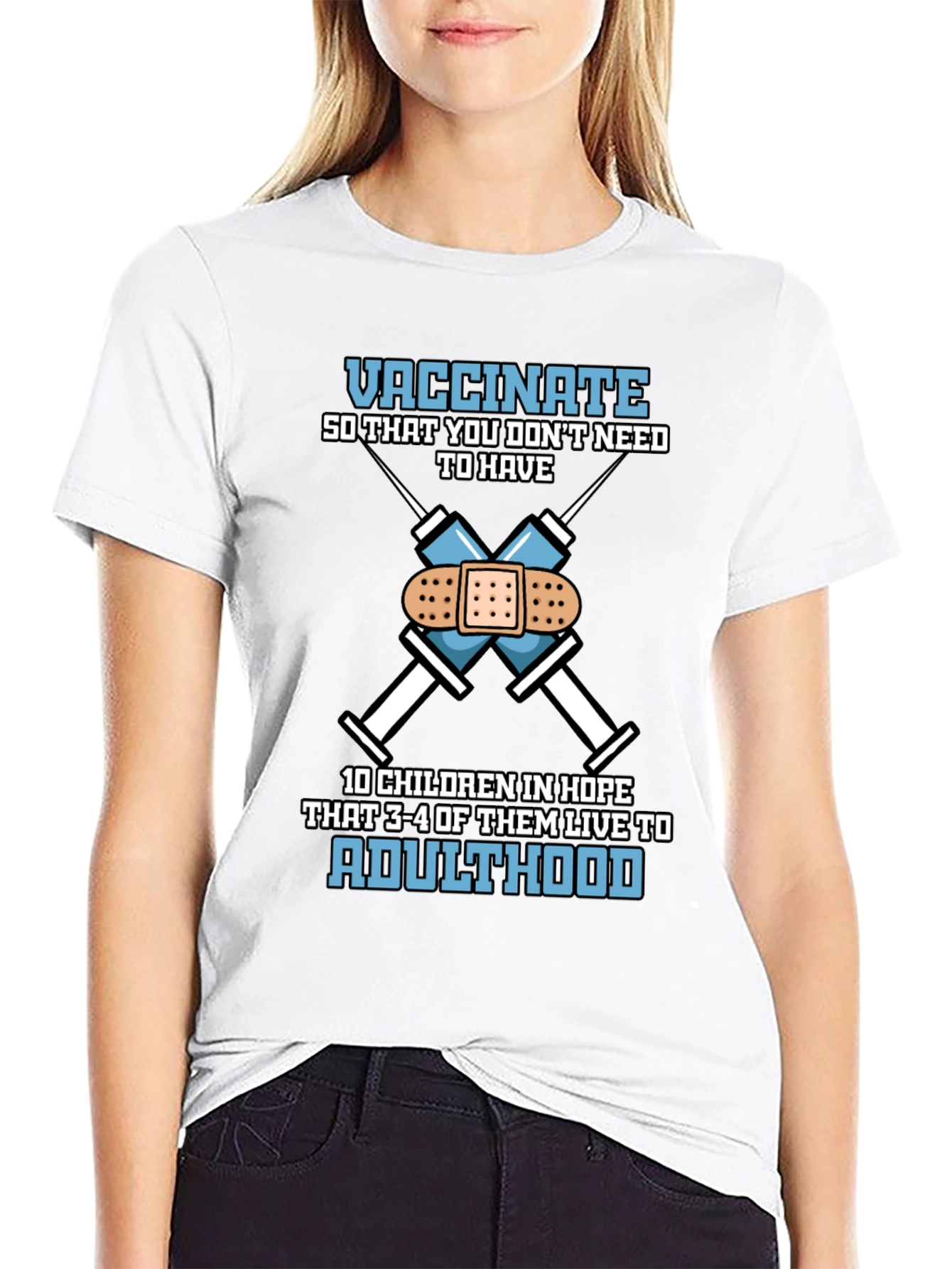 Vaccinate T-Shirt: Protect Future Generations