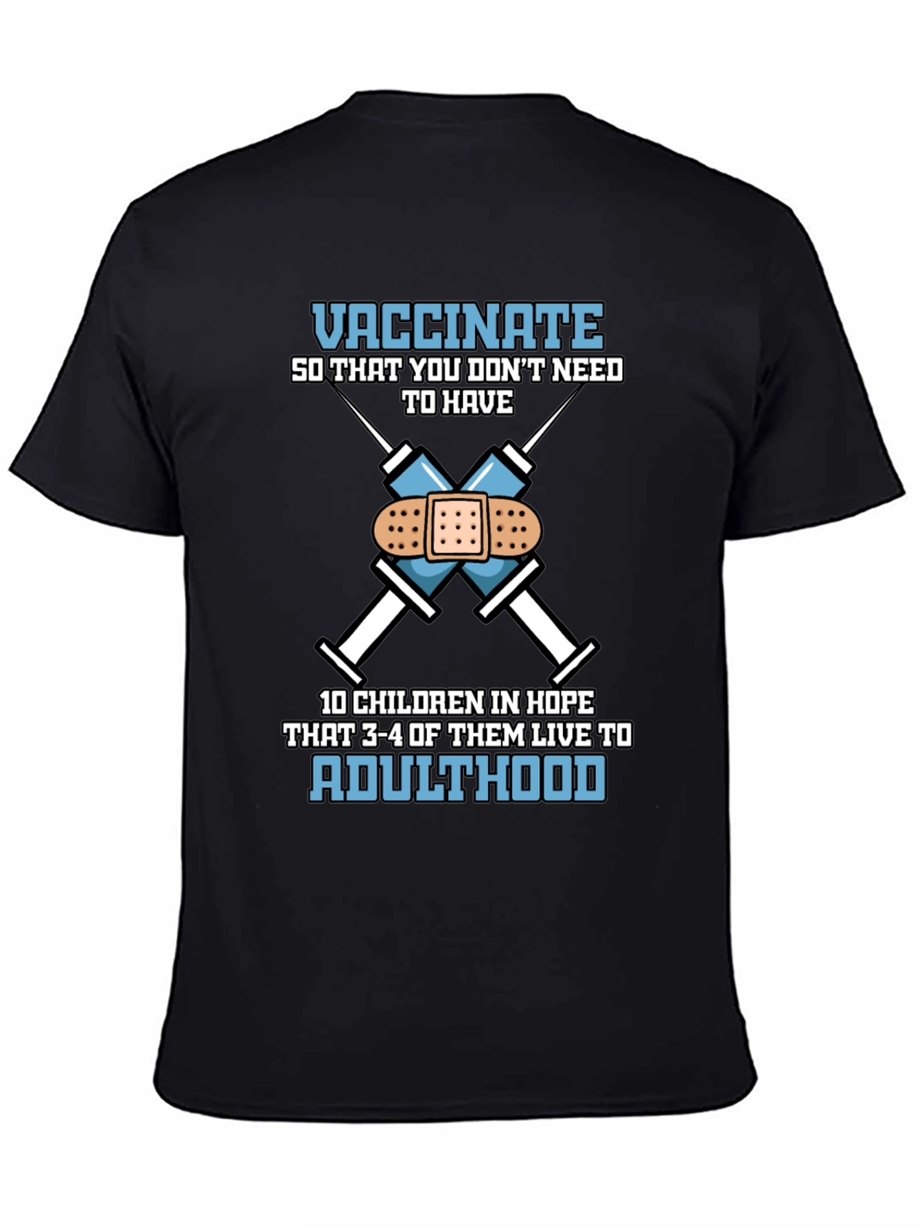 Vaccinate T-Shirt: Protect Future Generations