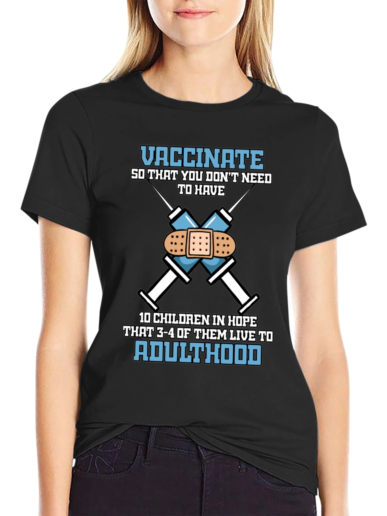 Vaccinate T-Shirt: Protect Future Generations