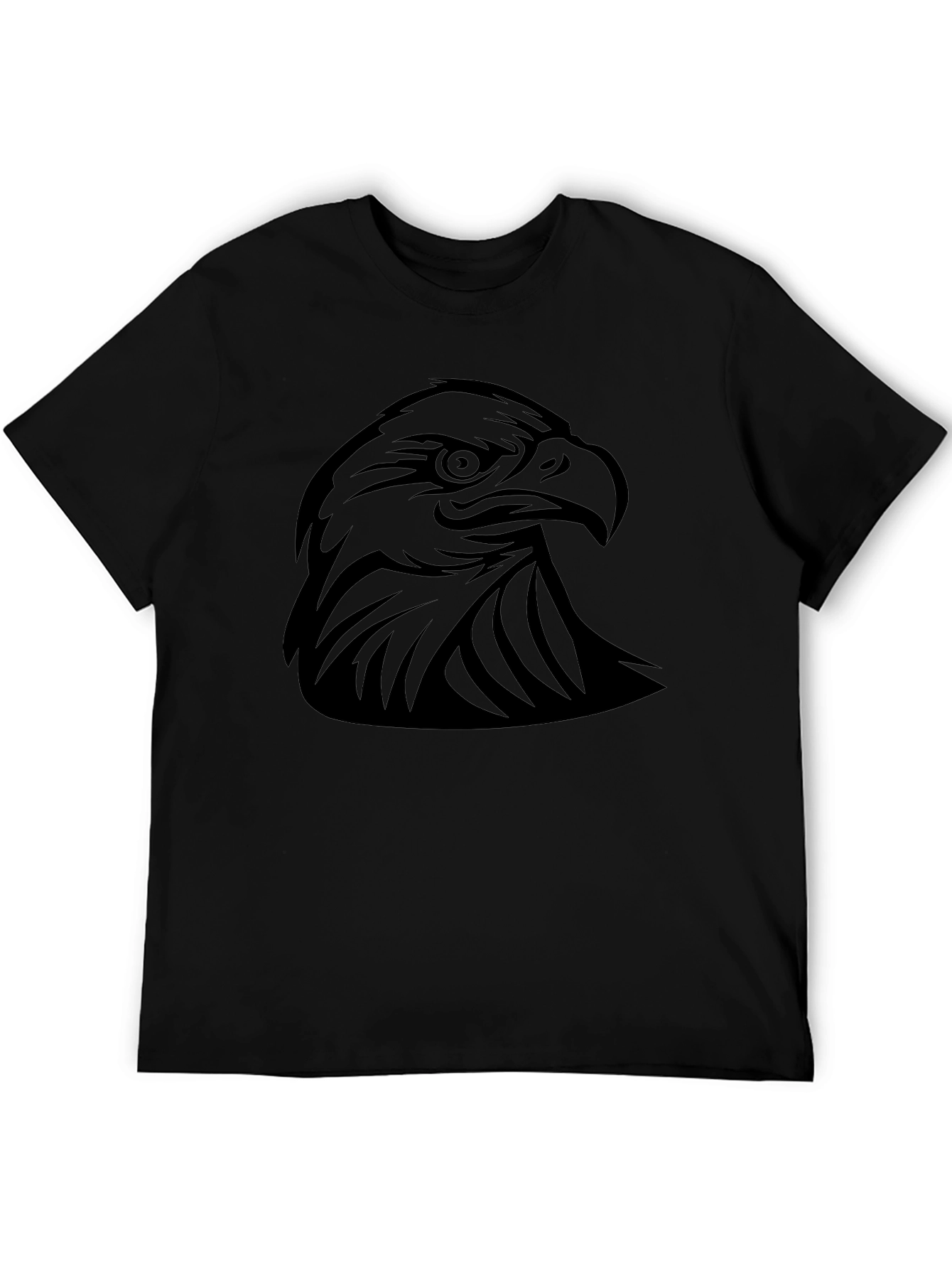 Black Eagle Graphic Tee - Stylish & Bold