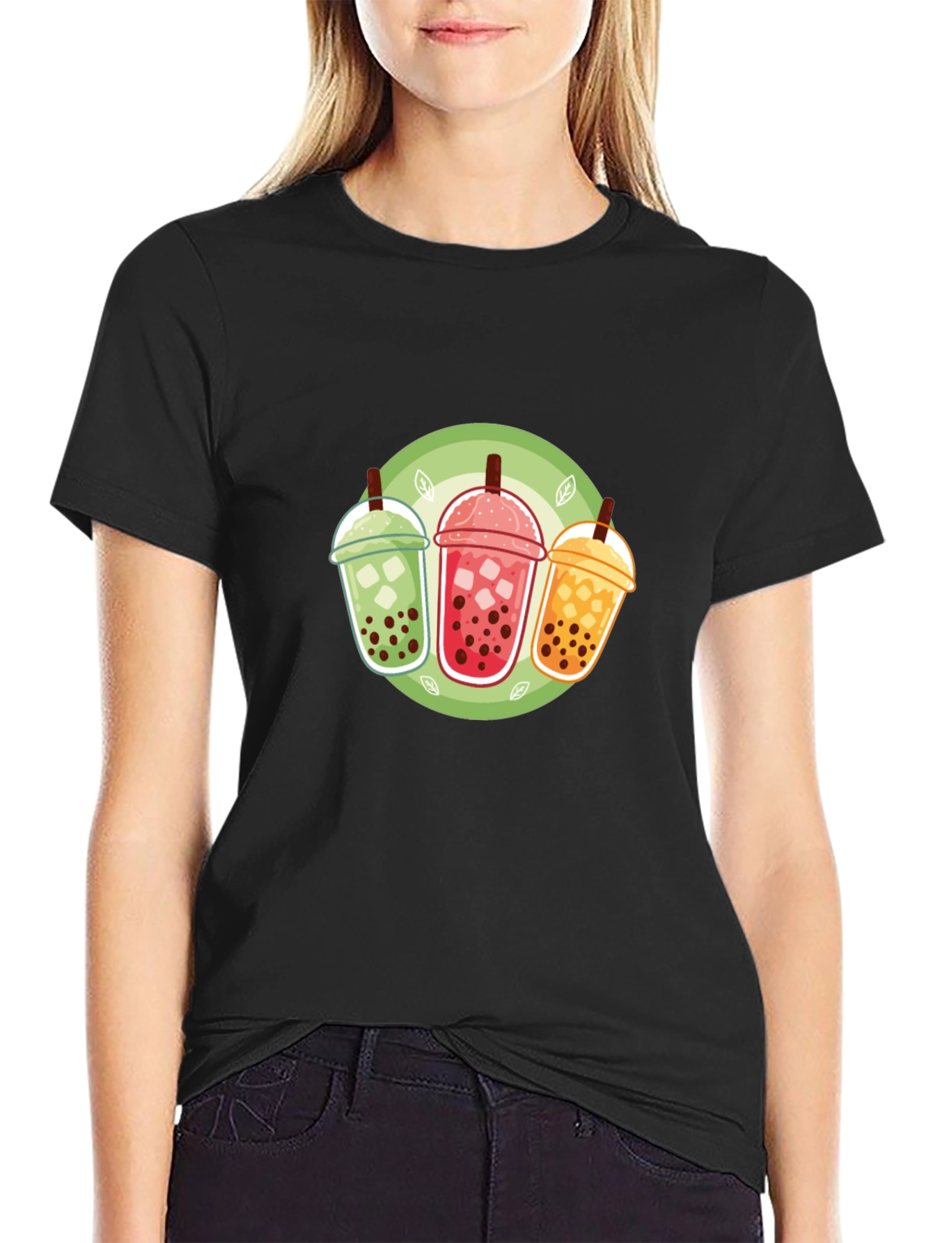 Bubble Tea Graphic Tee - Trendy Boba Lover Shirt