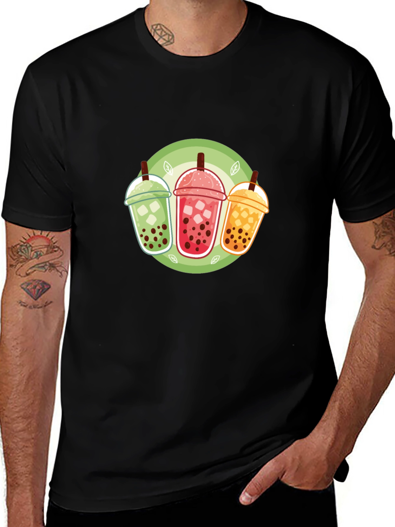 Bubble Tea Graphic Tee - Trendy Boba Lover Shirt