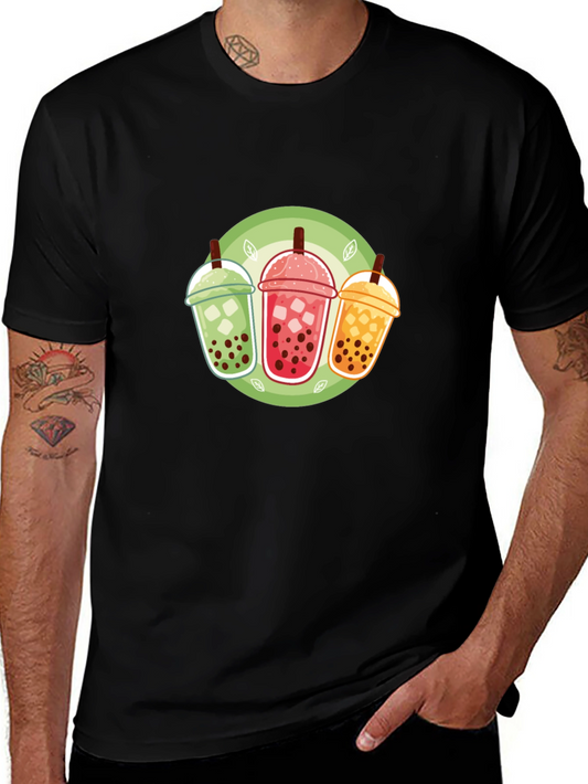 Bubble Tea Graphic Tee - Trendy Boba Lover Shirt