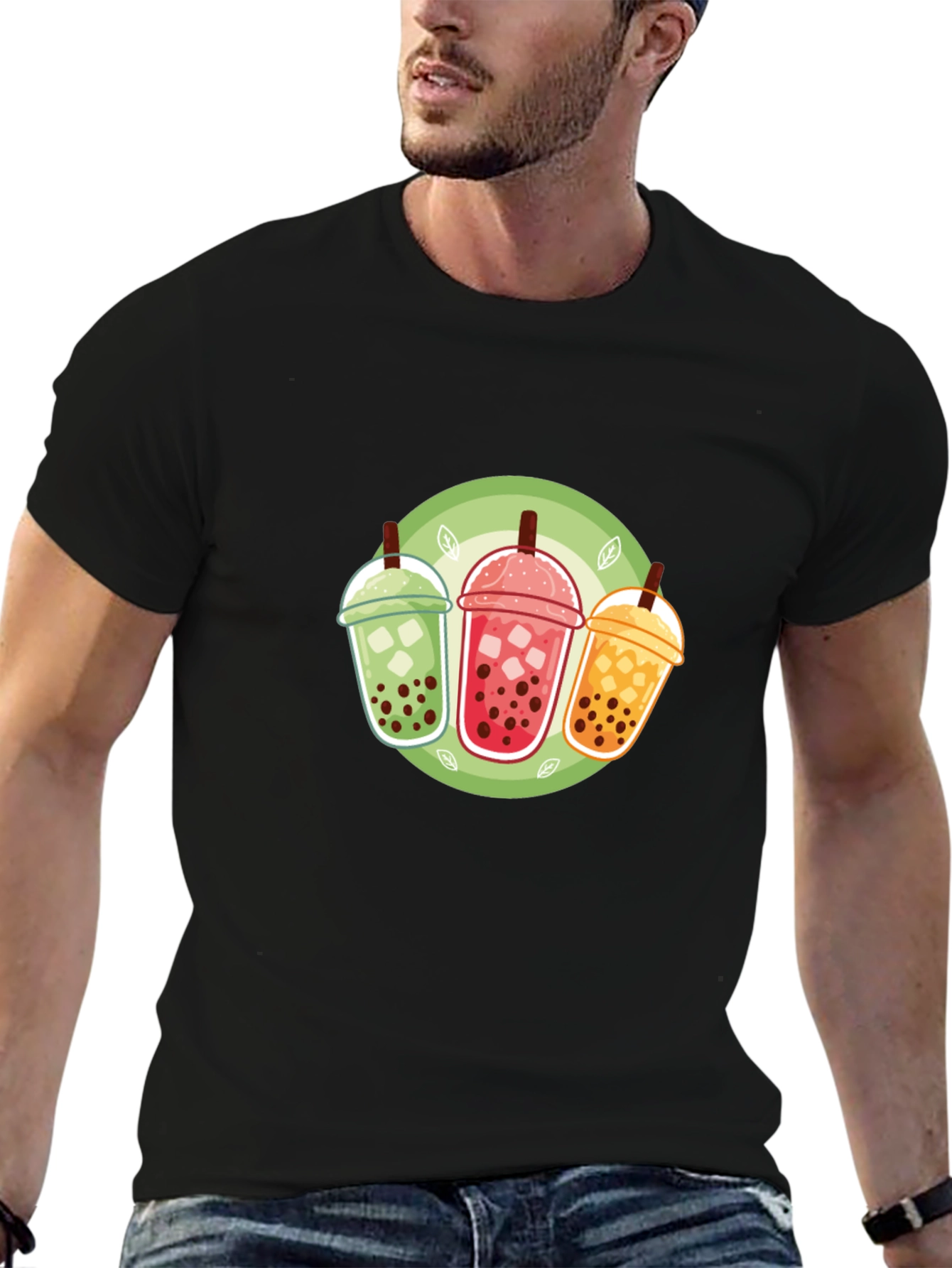 Bubble Tea Graphic Tee - Trendy Boba Lover Shirt
