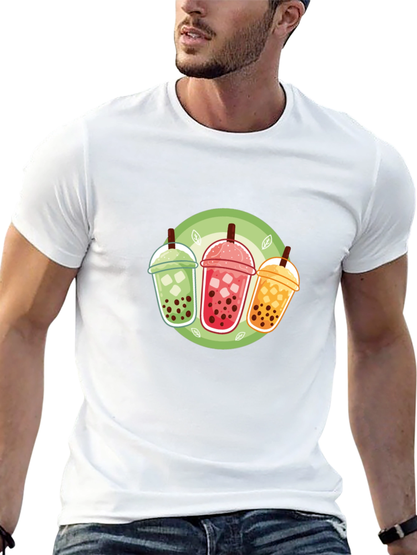 Bubble Tea Graphic Tee - Trendy Boba Lover Shirt
