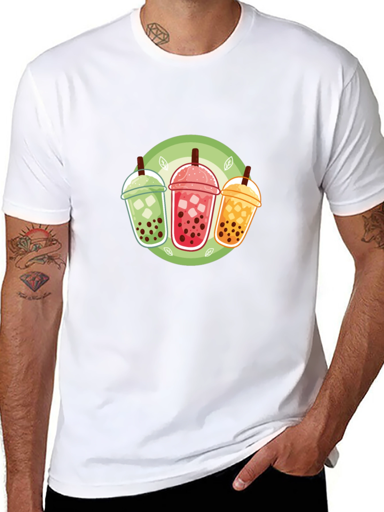 Bubble Tea Graphic Tee - Trendy Boba Lover Shirt