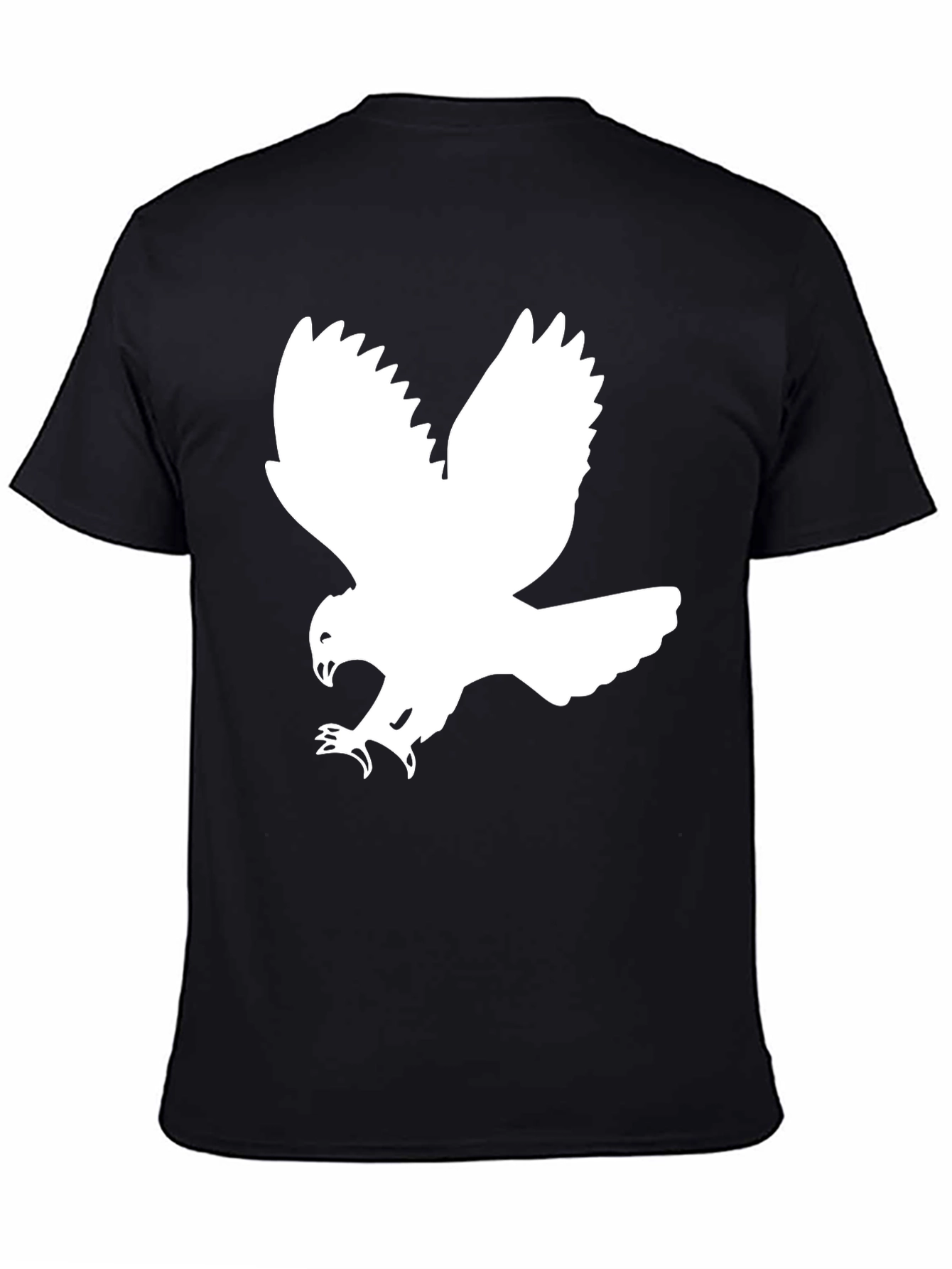 Black Eagle Graphic Tee - Mens Fashion
