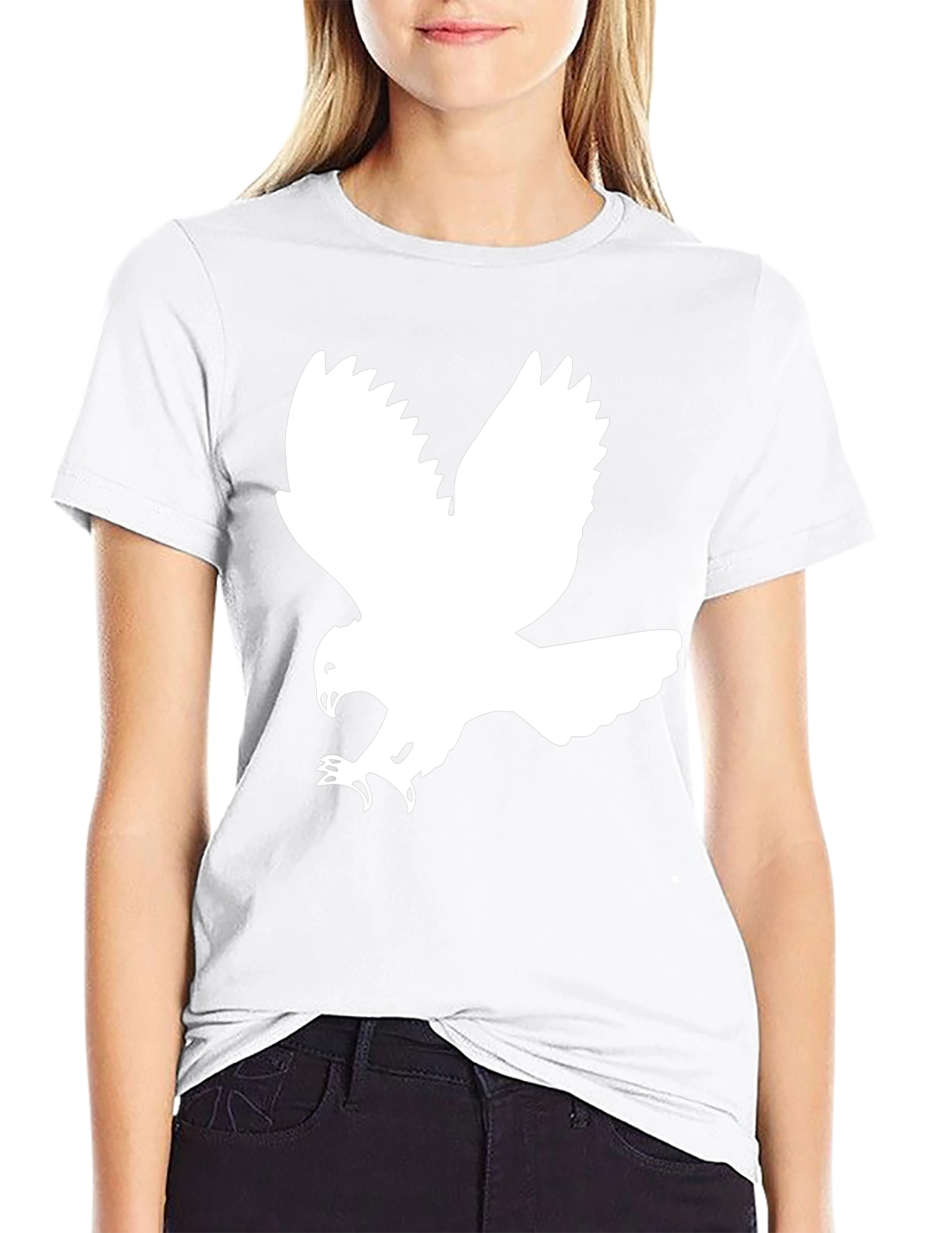 Black Eagle Graphic Tee - Mens Fashion