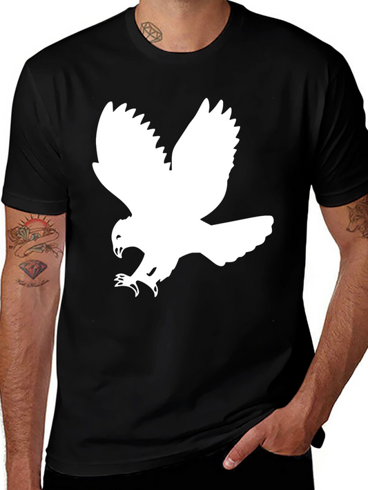Black Eagle Graphic Tee - Mens Fashion