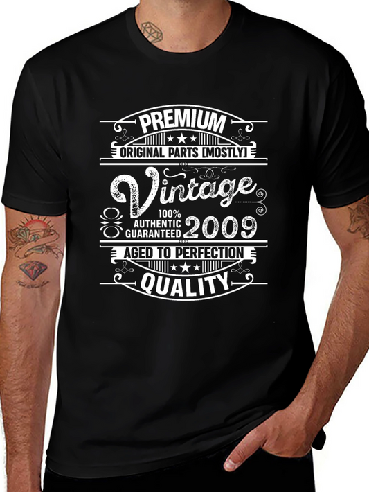 Vintage 2009 Premium Quality T-Shirt