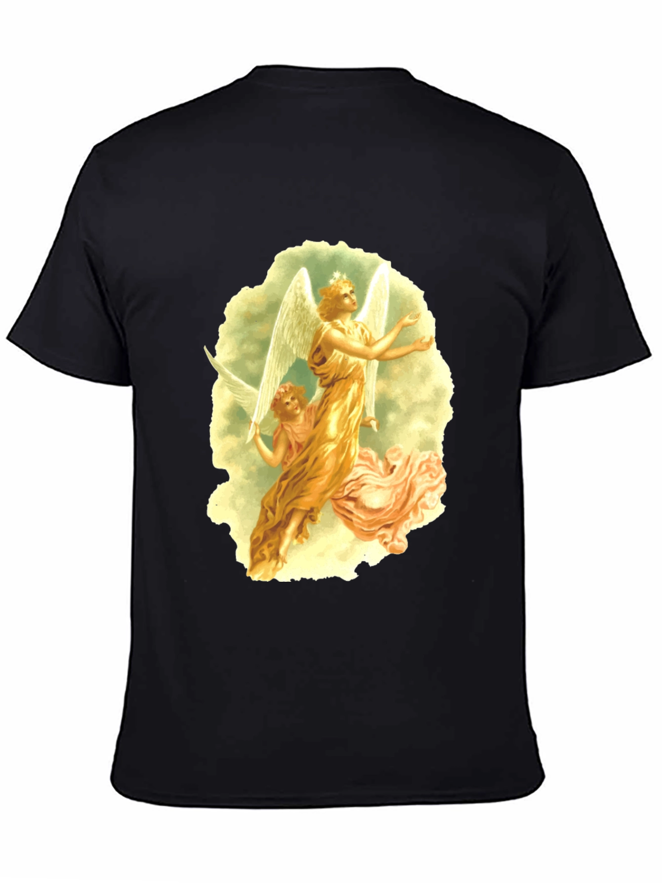 Angelic Graphic Tee - Black T-Shirt