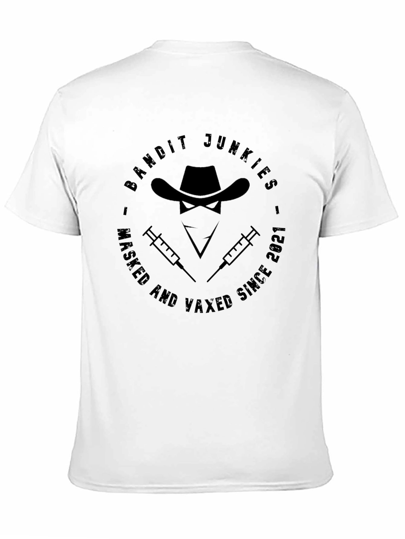 Bandit Junkies Masked & Vaxed Tee