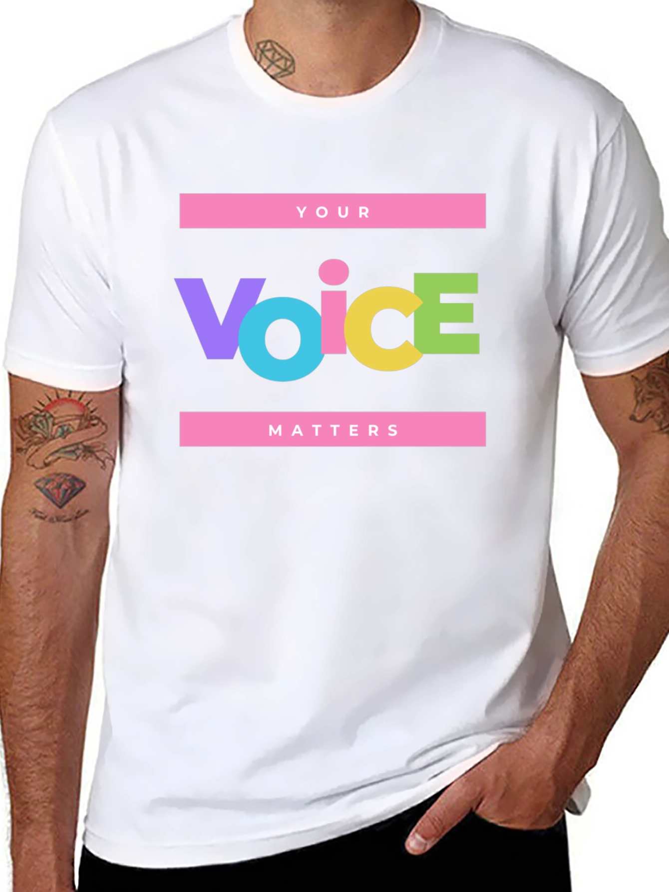 Your Voice Matters Graphic T-Shirt