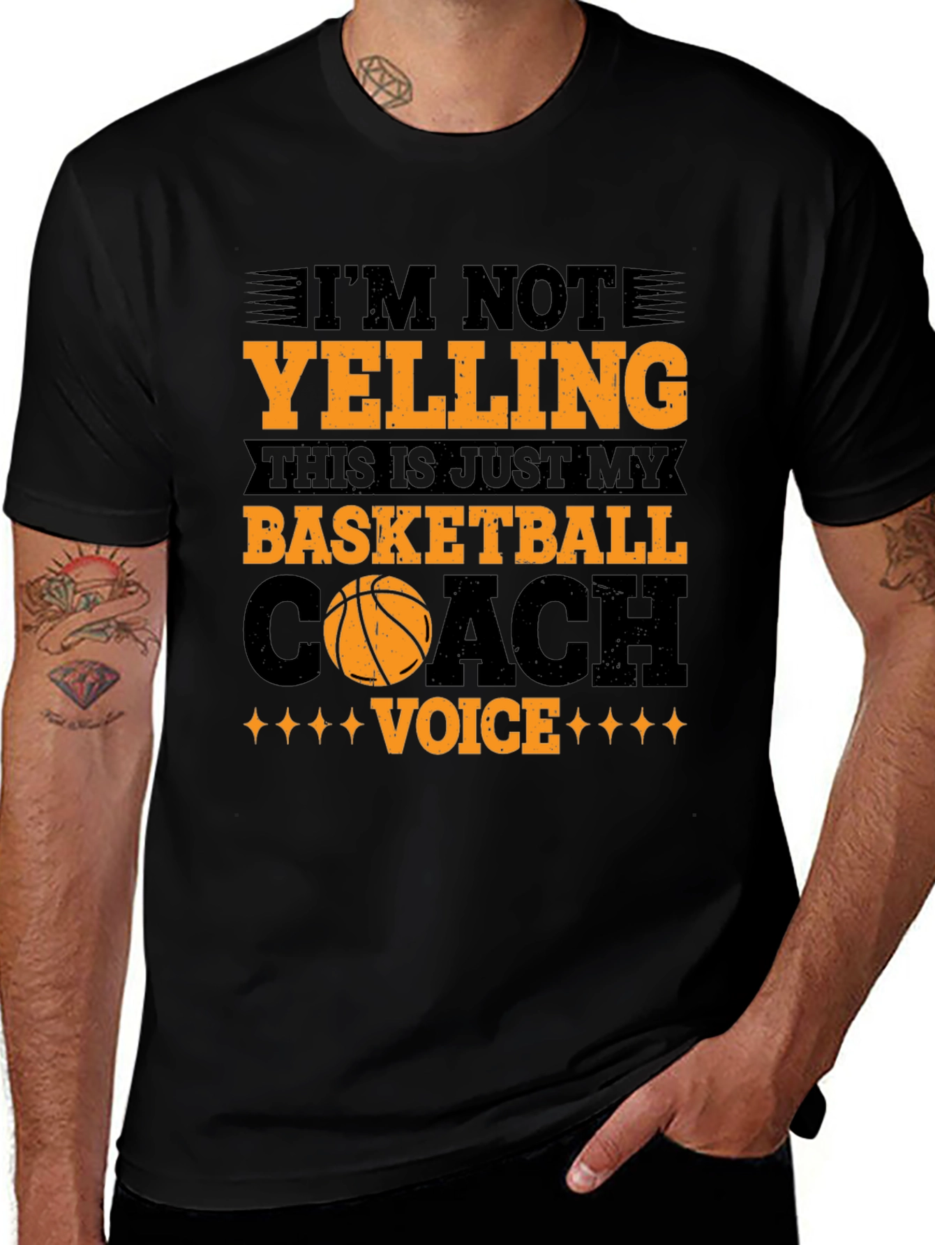 Basketball Coach Voice T-Shirt