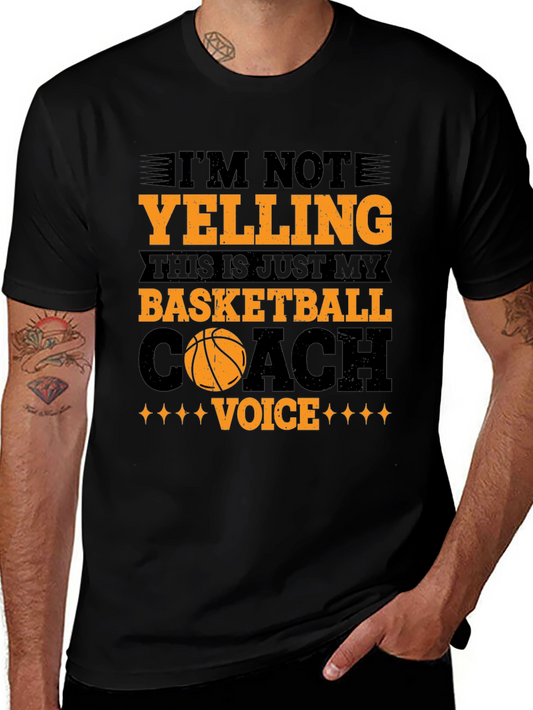 Basketball Coach Voice T-Shirt