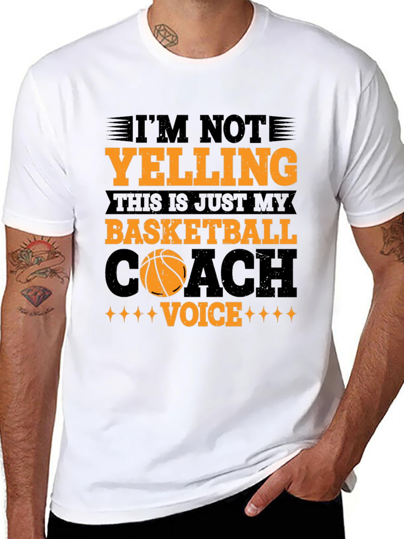 Basketball Coach Voice T-Shirt