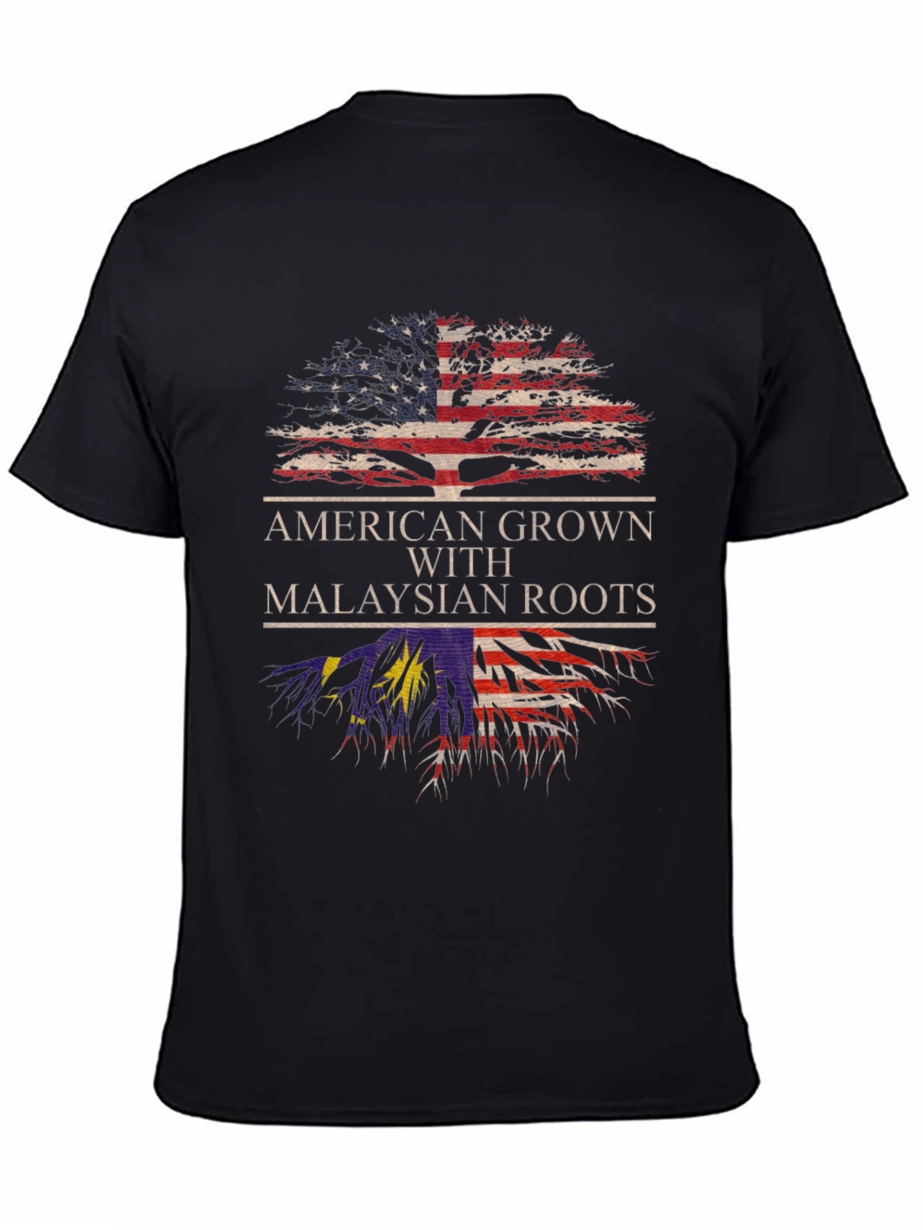 American Grown Malaysian Roots T-Shirt