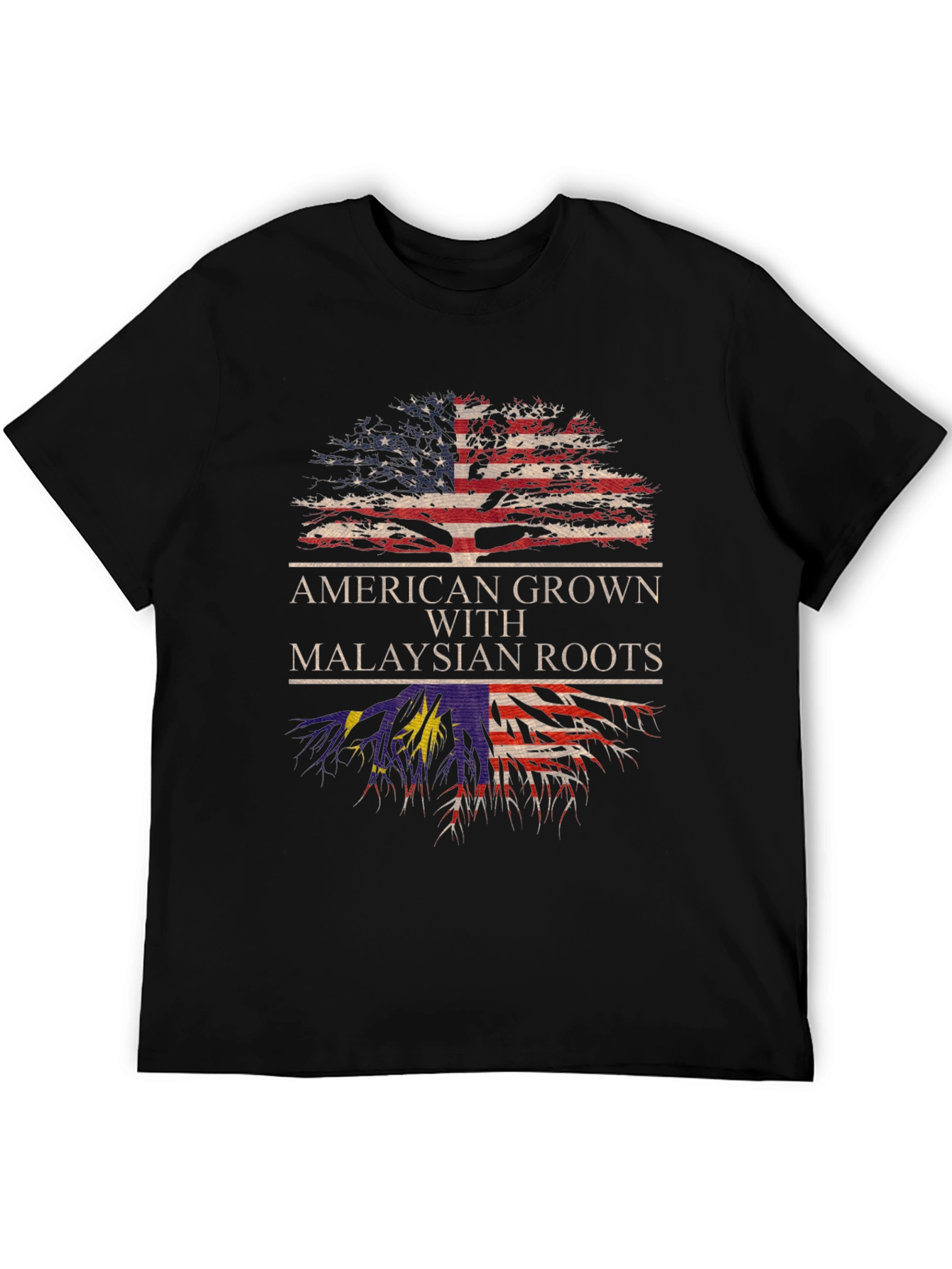 American Grown Malaysian Roots T-Shirt