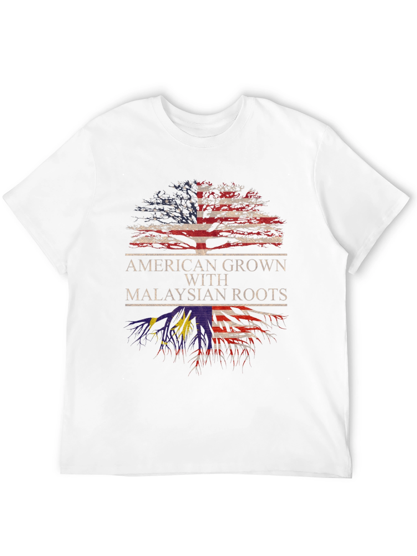 American Grown Malaysian Roots T-Shirt