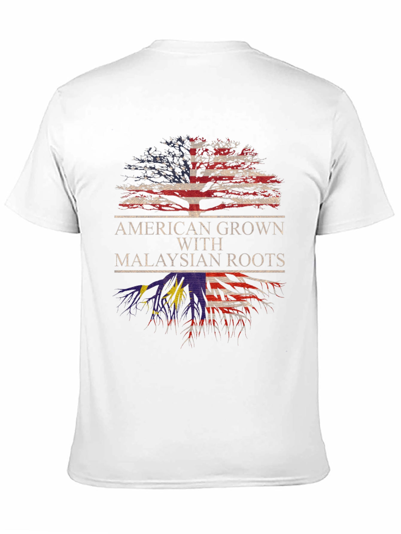 American Grown Malaysian Roots T-Shirt