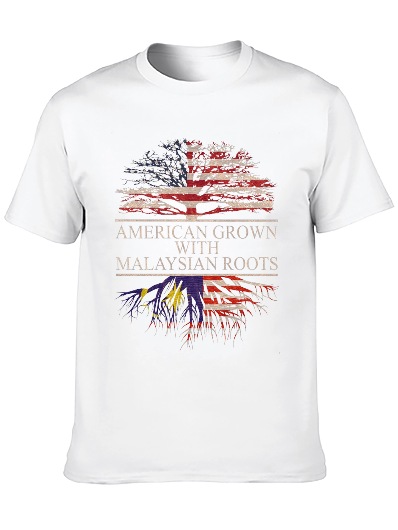 American Grown Malaysian Roots T-Shirt