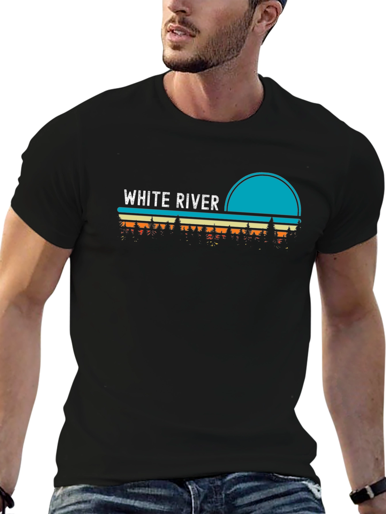 White River Retro T-Shirt