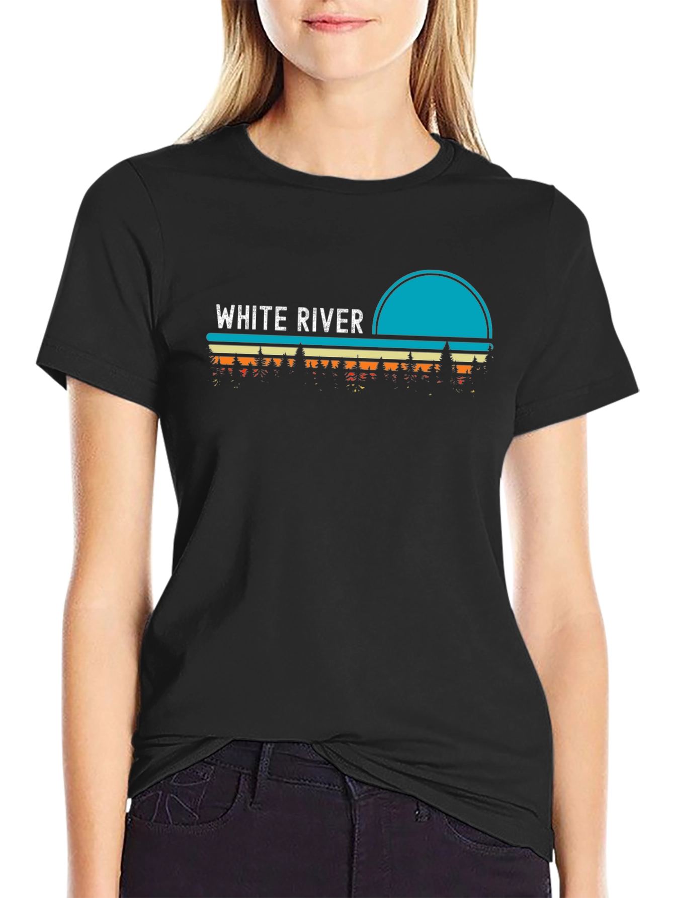 White River Retro T-Shirt