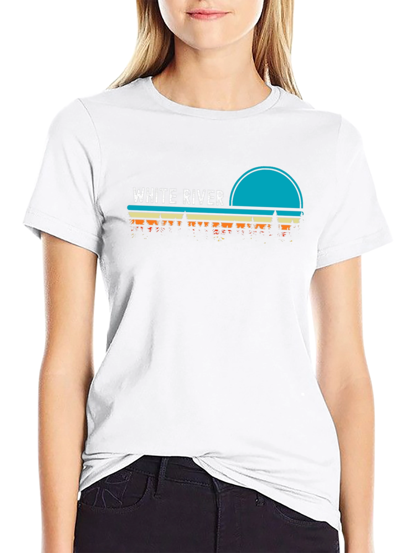 White River Retro T-Shirt