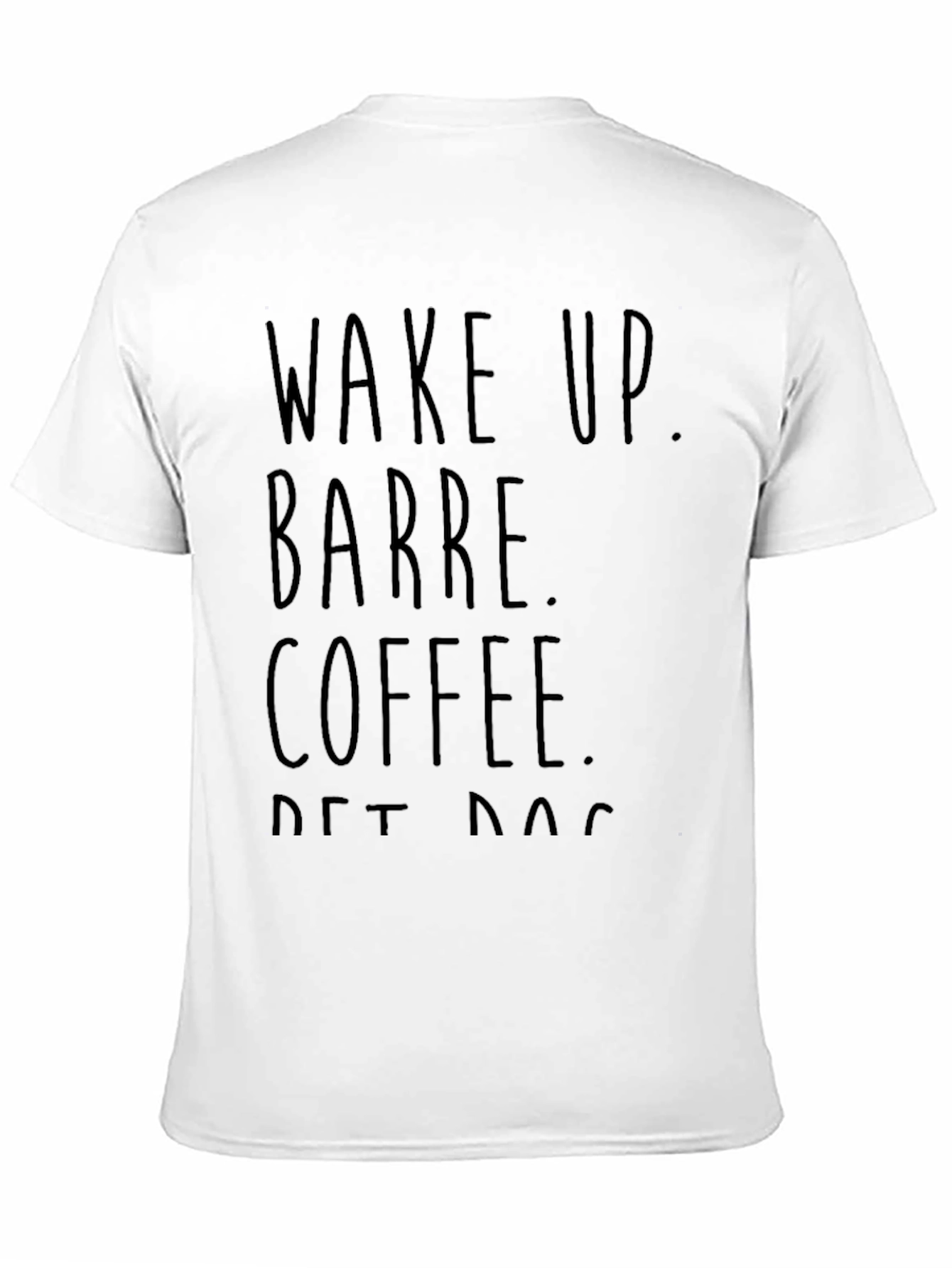 Wake Up Barre Coffee Dog T-Shirt