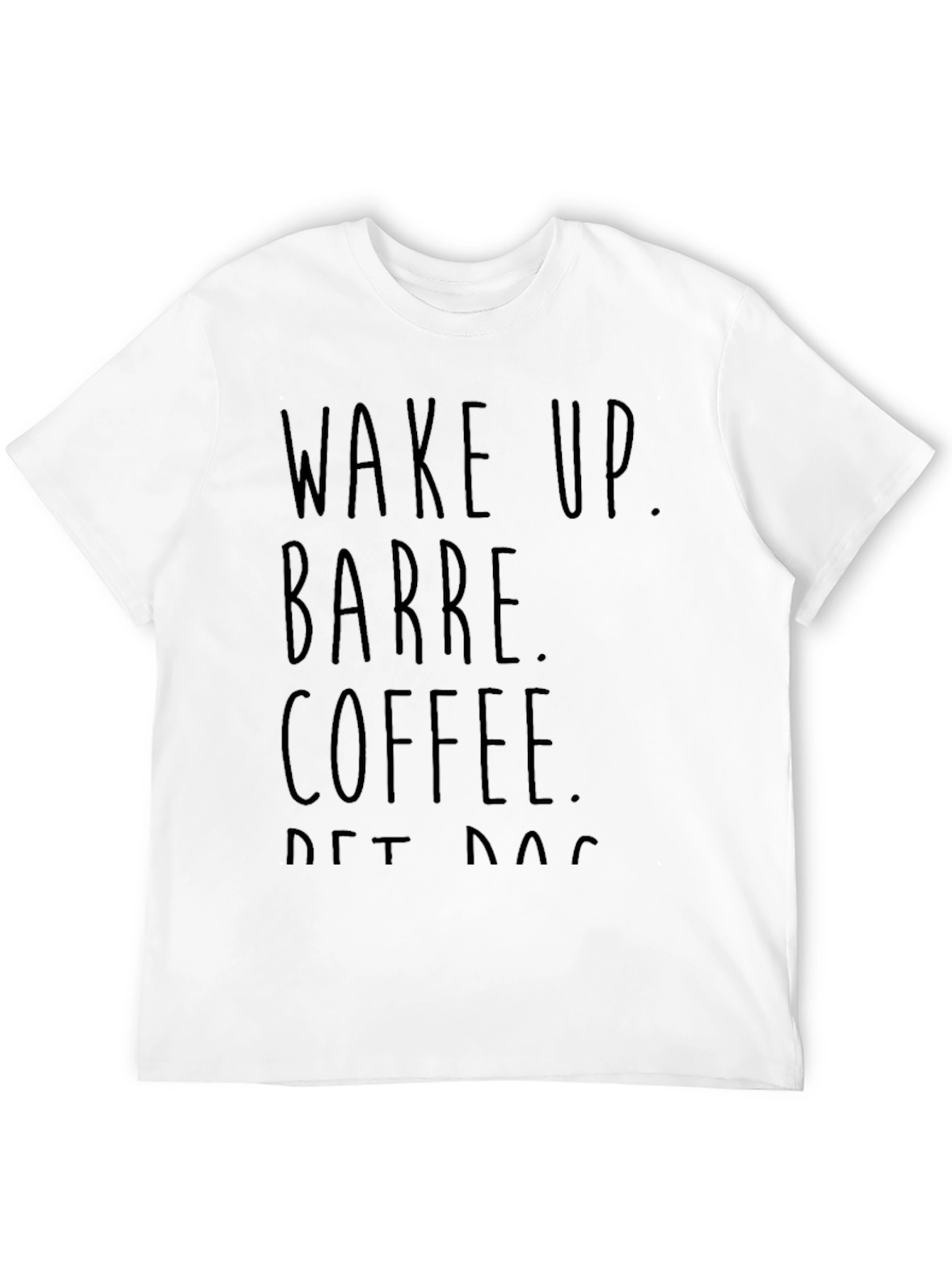 Wake Up Barre Coffee Dog T-Shirt