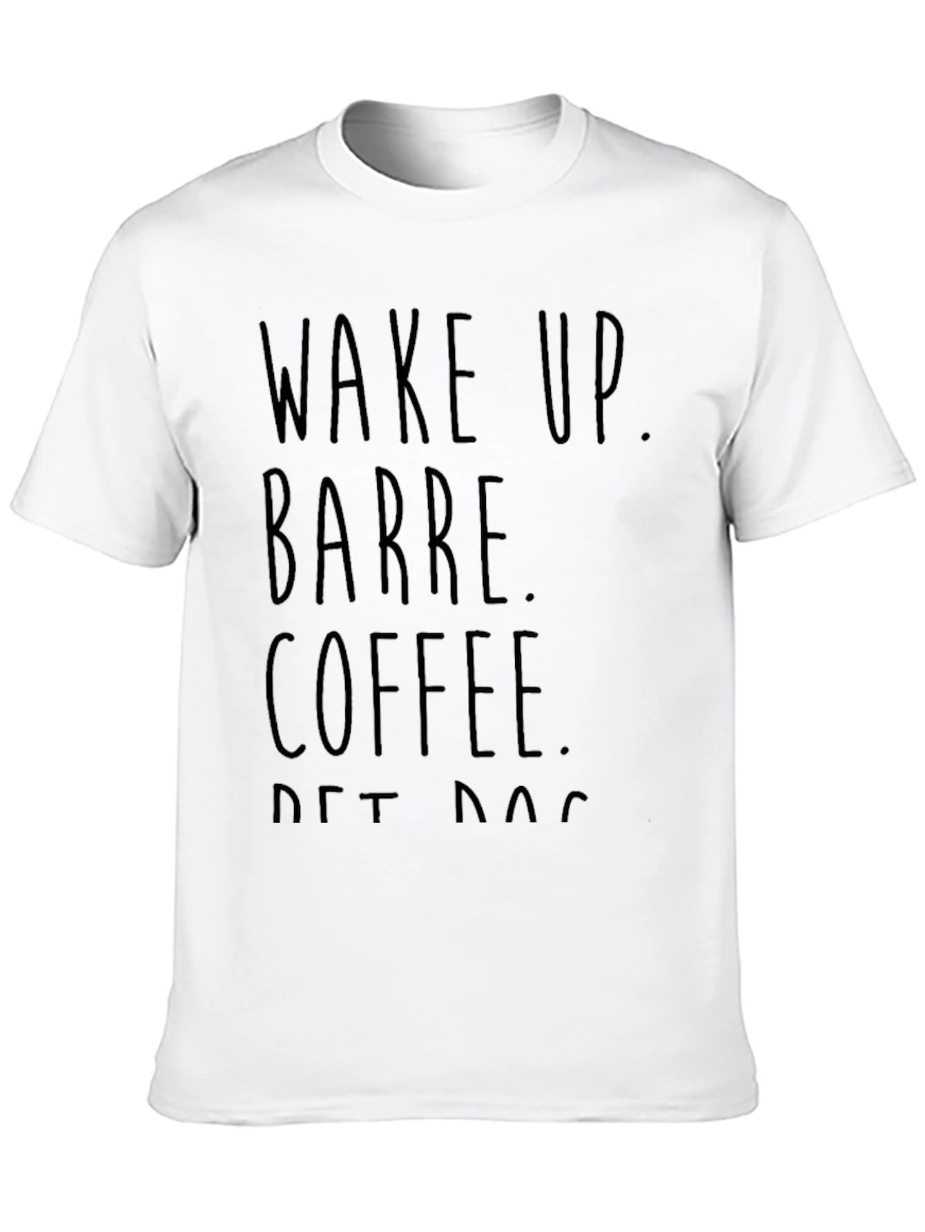 Wake Up Barre Coffee Dog T-Shirt
