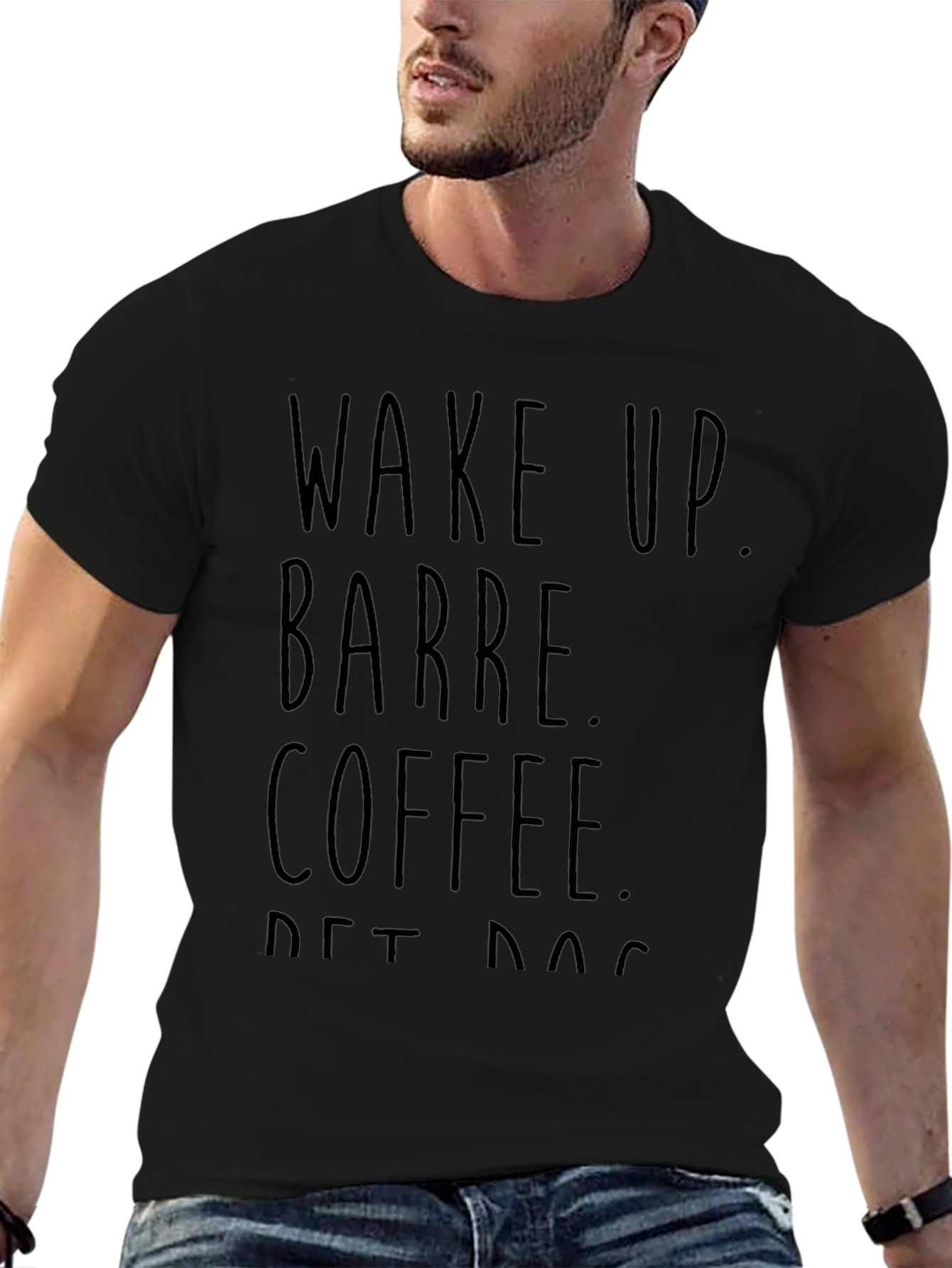 Wake Up Barre Coffee Dog T-Shirt