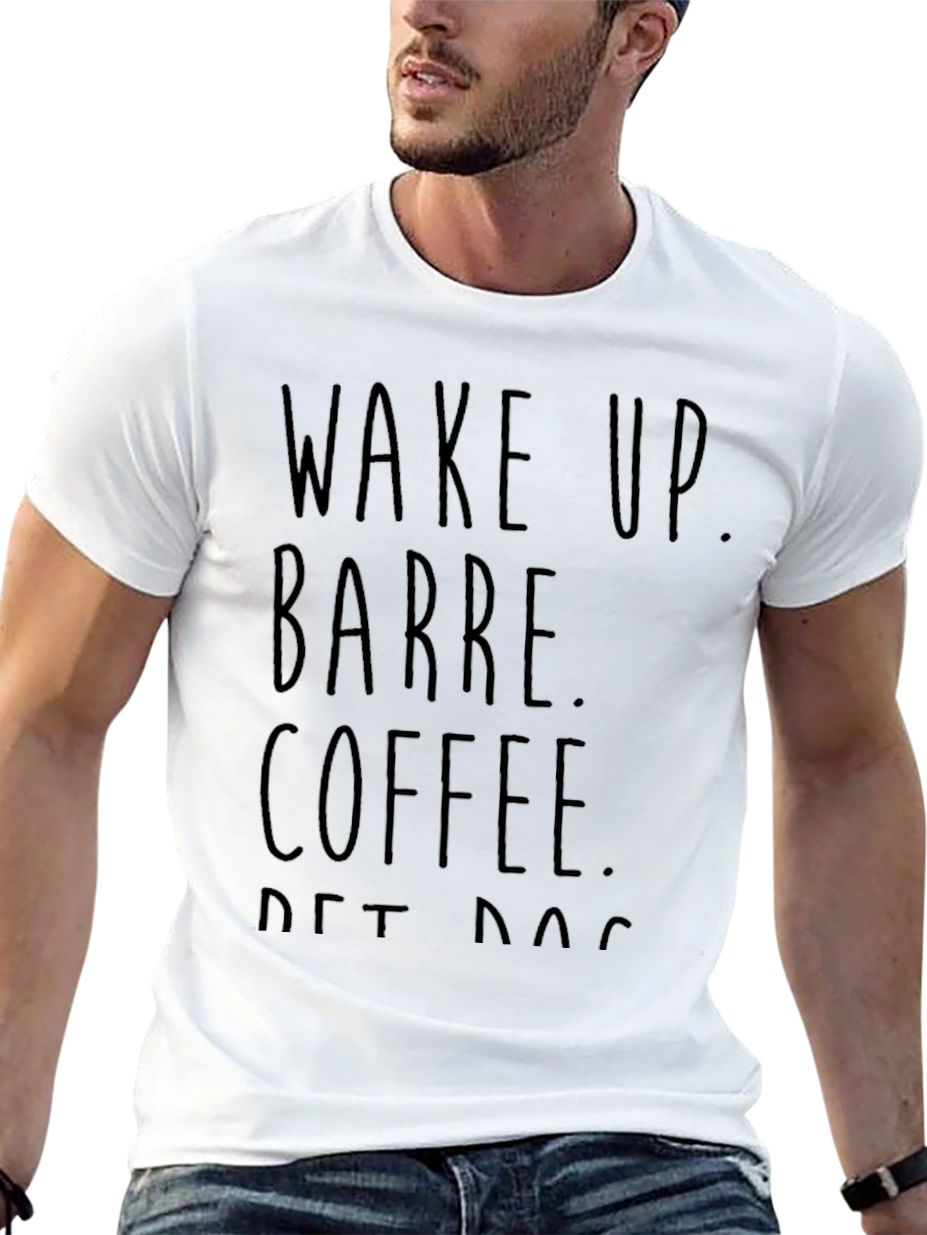 Wake Up Barre Coffee Dog T-Shirt