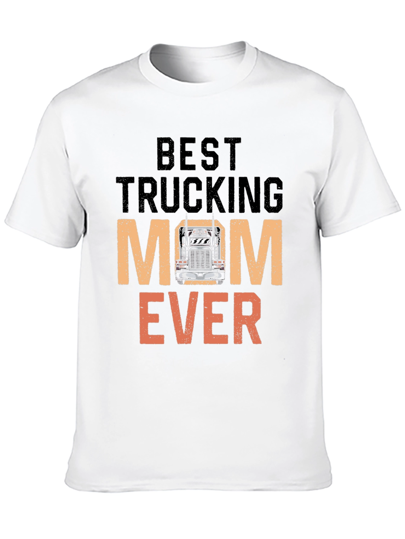 Best Trucking Mom Ever T-Shirt Trucker Mom Tee