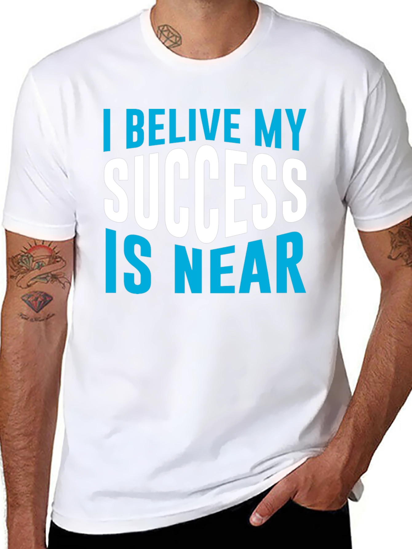 Believe Success Is Near Graphic Tee