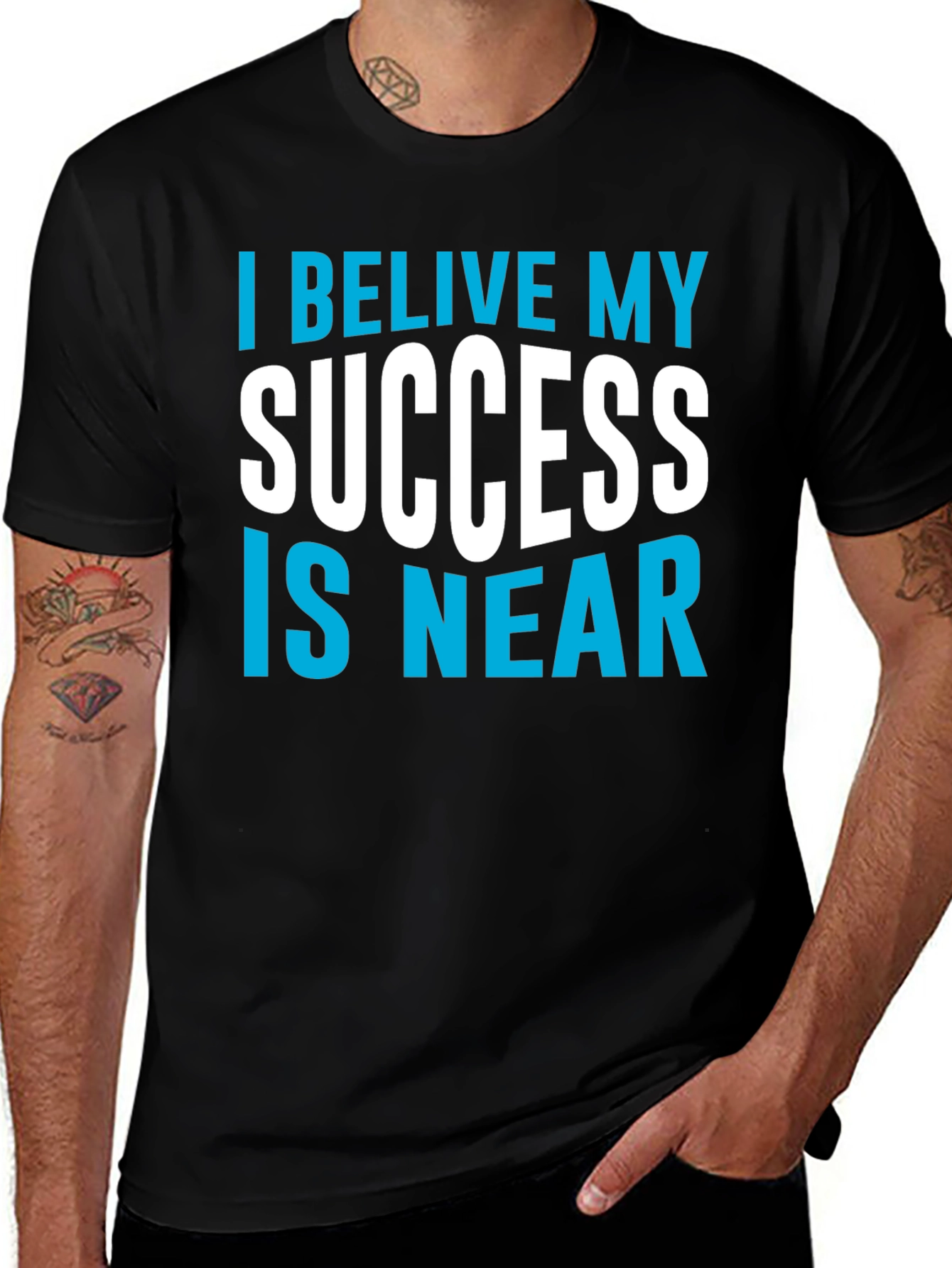 Believe Success Is Near Graphic Tee