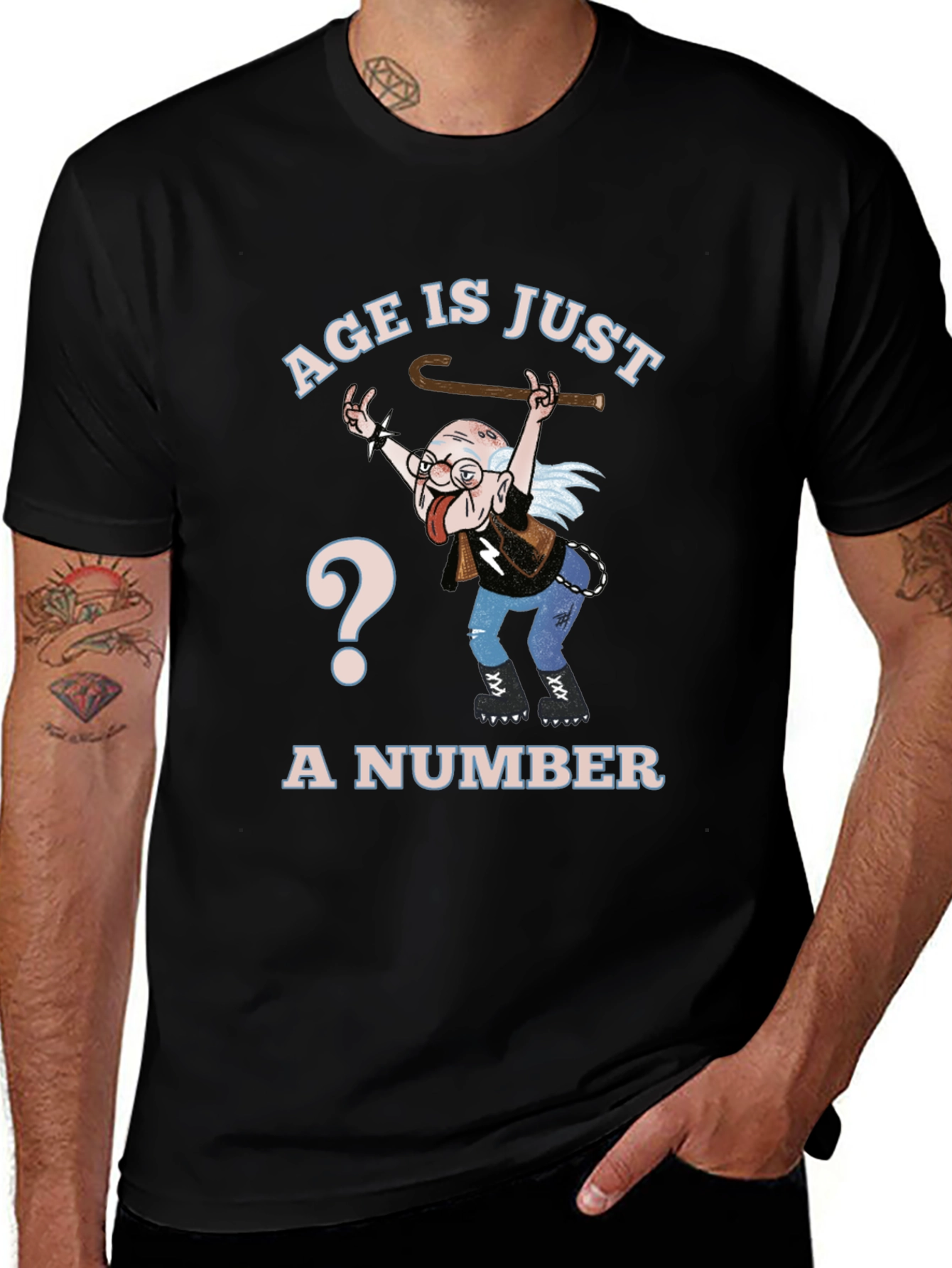 Age Is Just A Number Graphic T-Shirt