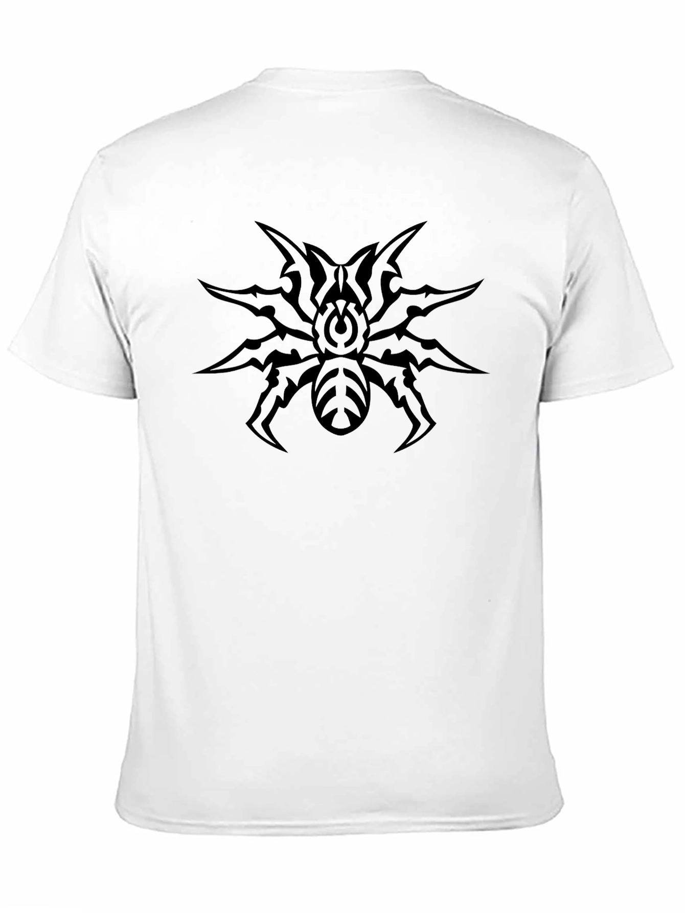 Tribal Spider Graphic Black Tee