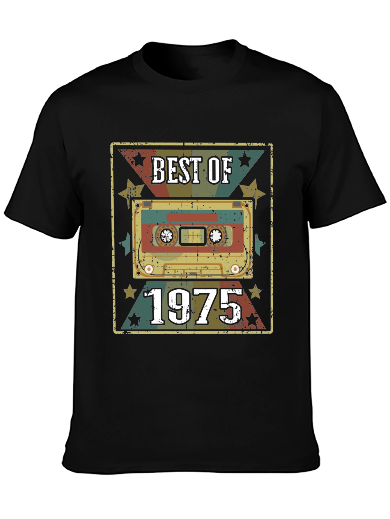 Best of 1975 Cassette Tape Graphic T-Shirt