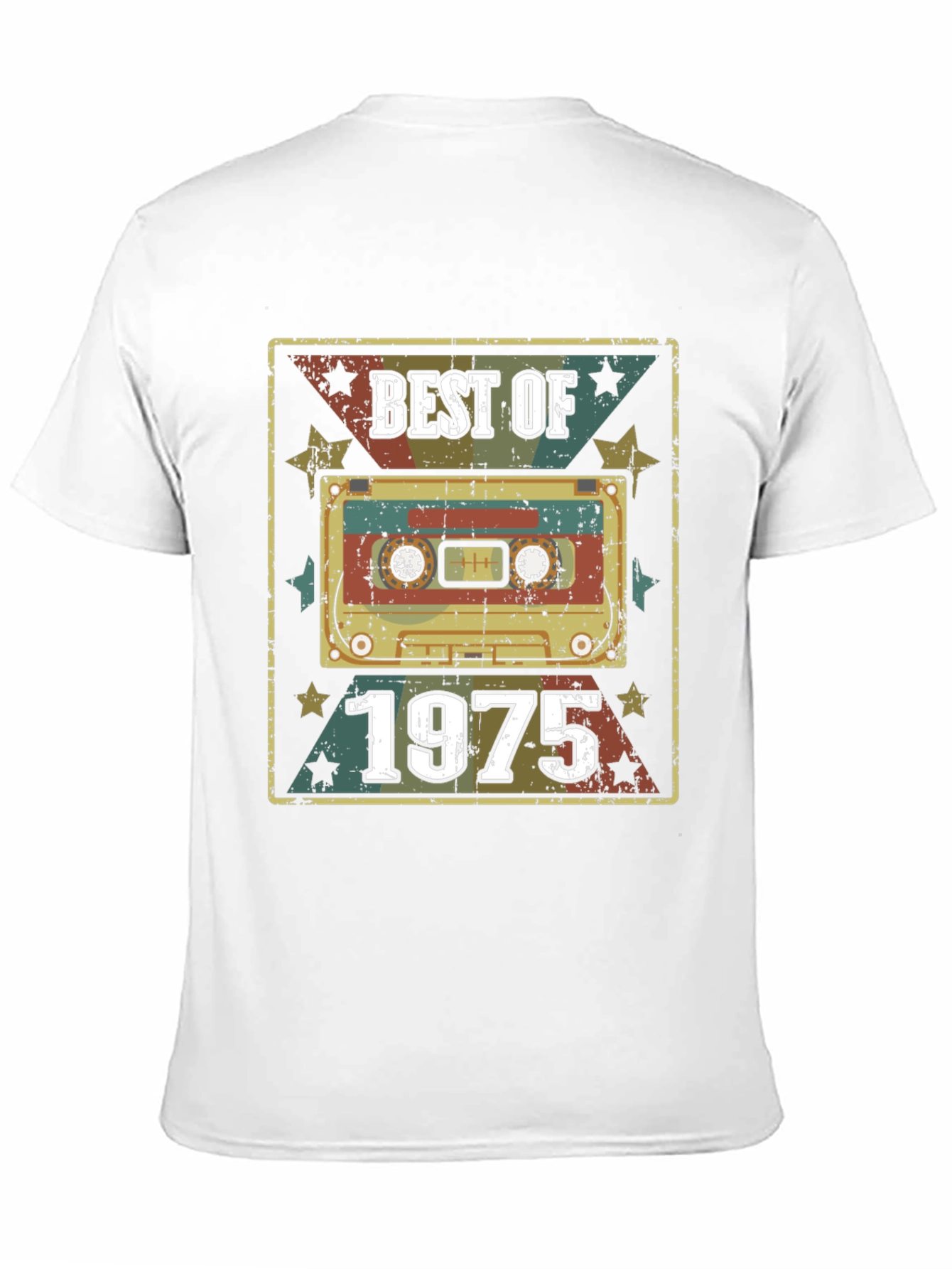 Best of 1975 Cassette Tape Graphic T-Shirt