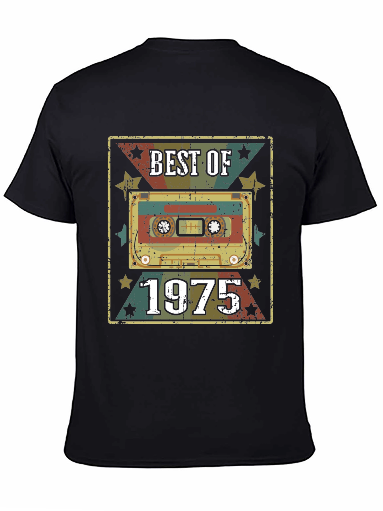 Best of 1975 Cassette Tape Graphic T-Shirt