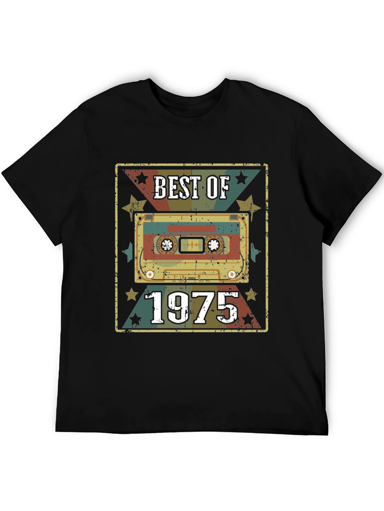 Best of 1975 Cassette Tape Graphic T-Shirt