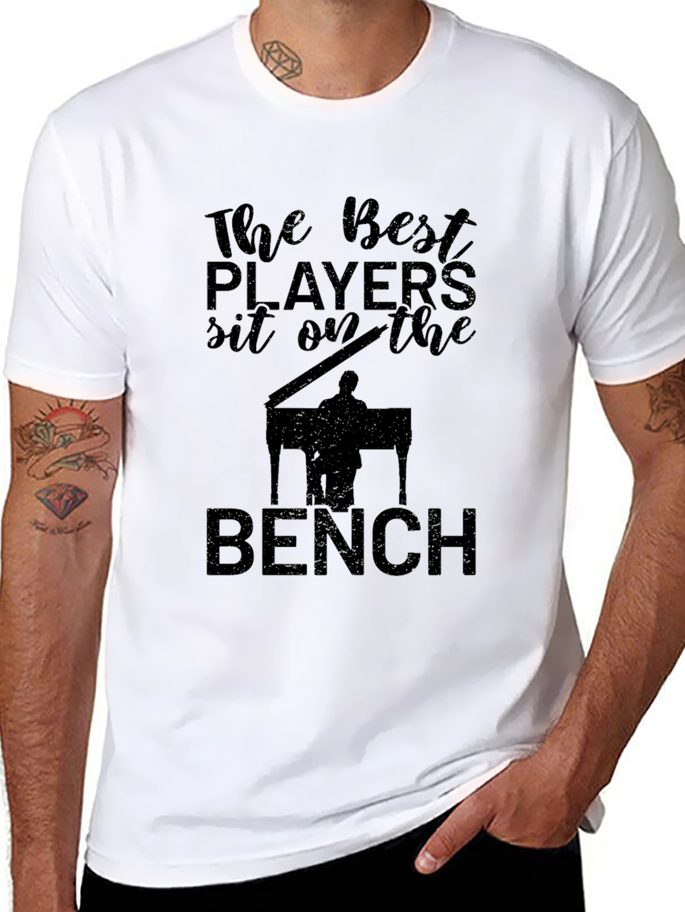 The Best Players Sit on the Bench Graphic Tee
