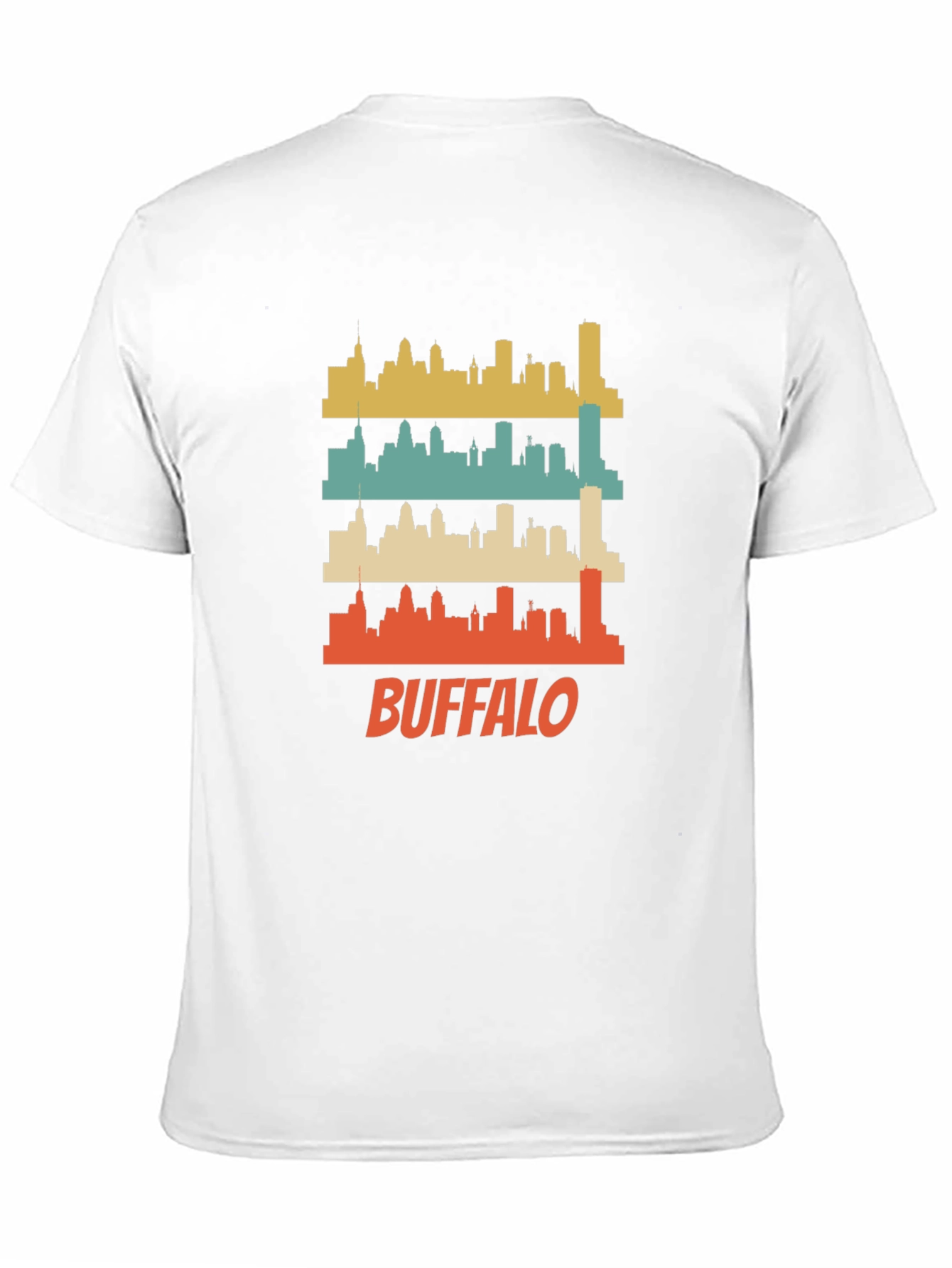 Buffalo Skyline Retro Graphic Tee - Unisex