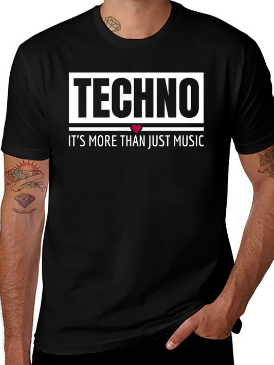 Techno Music T-Shirt - More Than Just Music Tee